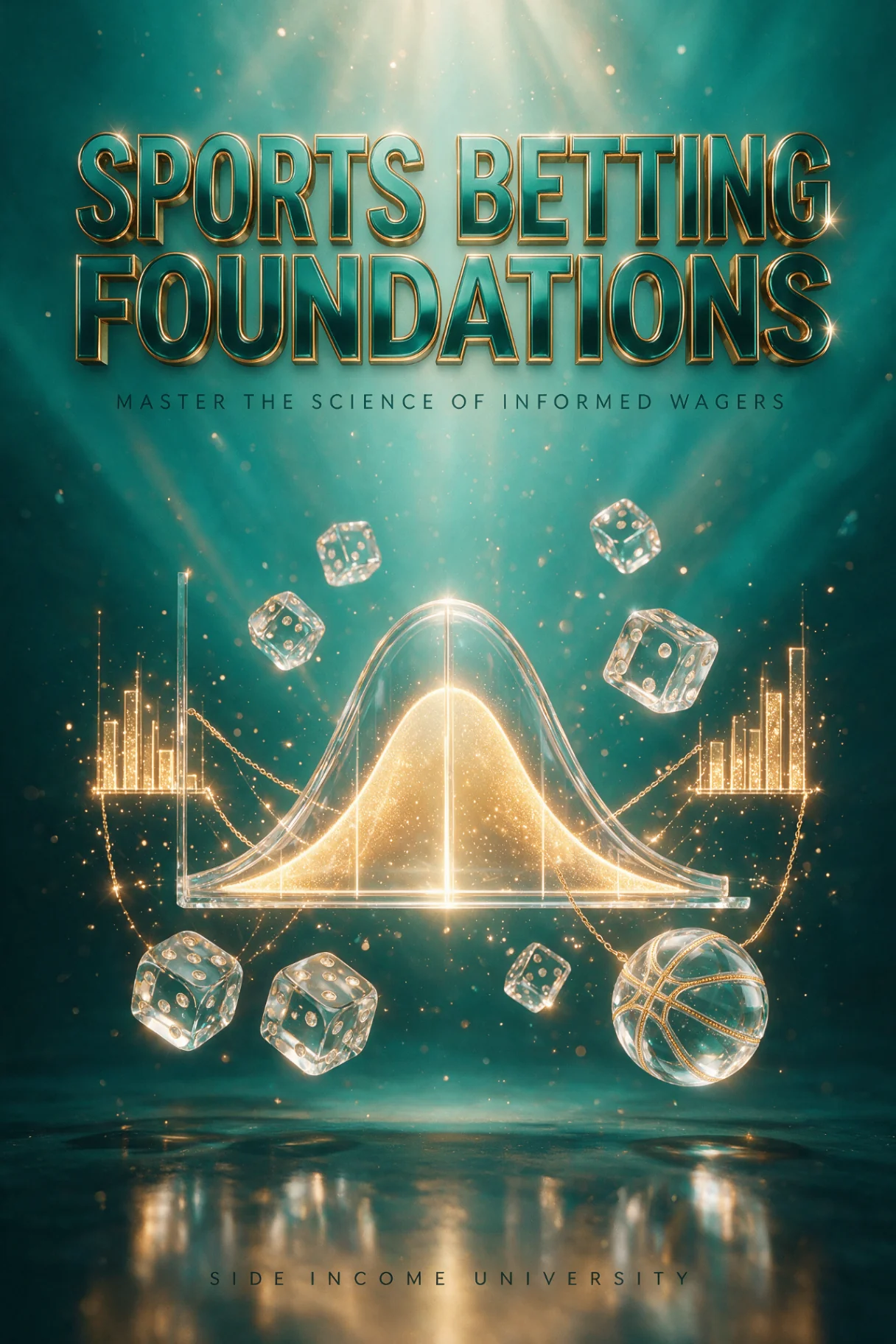 Sports Betting & Prediction Markets course cover: Think in probabilities, not predictions.