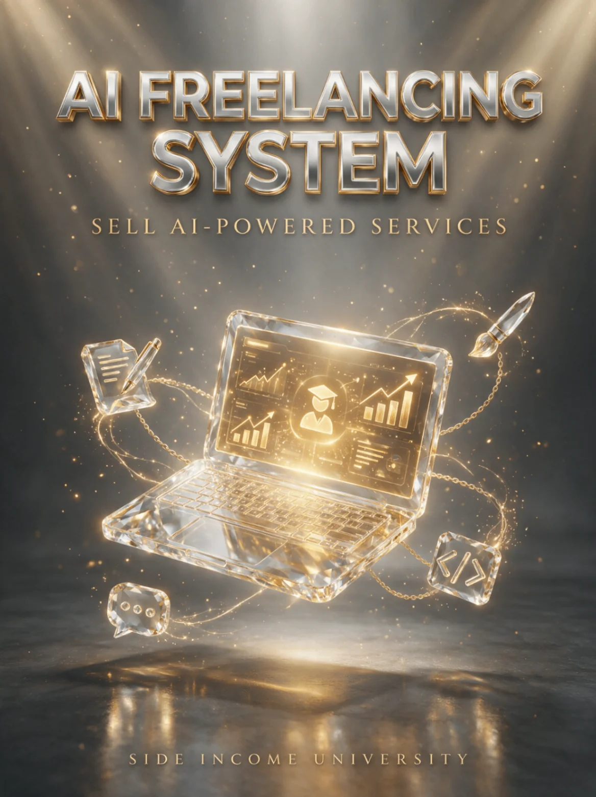 AI Freelancing System course cover: Sell AI-powered services with a real workflow.
