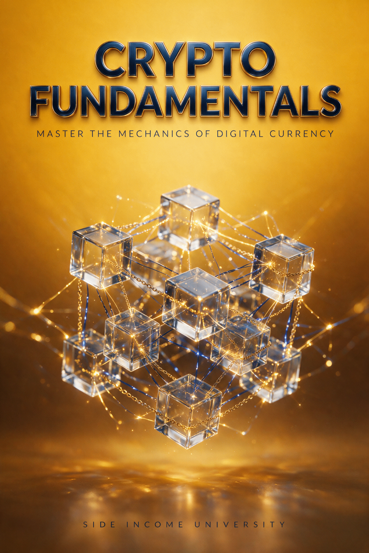 Crypto Fundamentals course cover: Understand crypto before you spend a dollar on it.