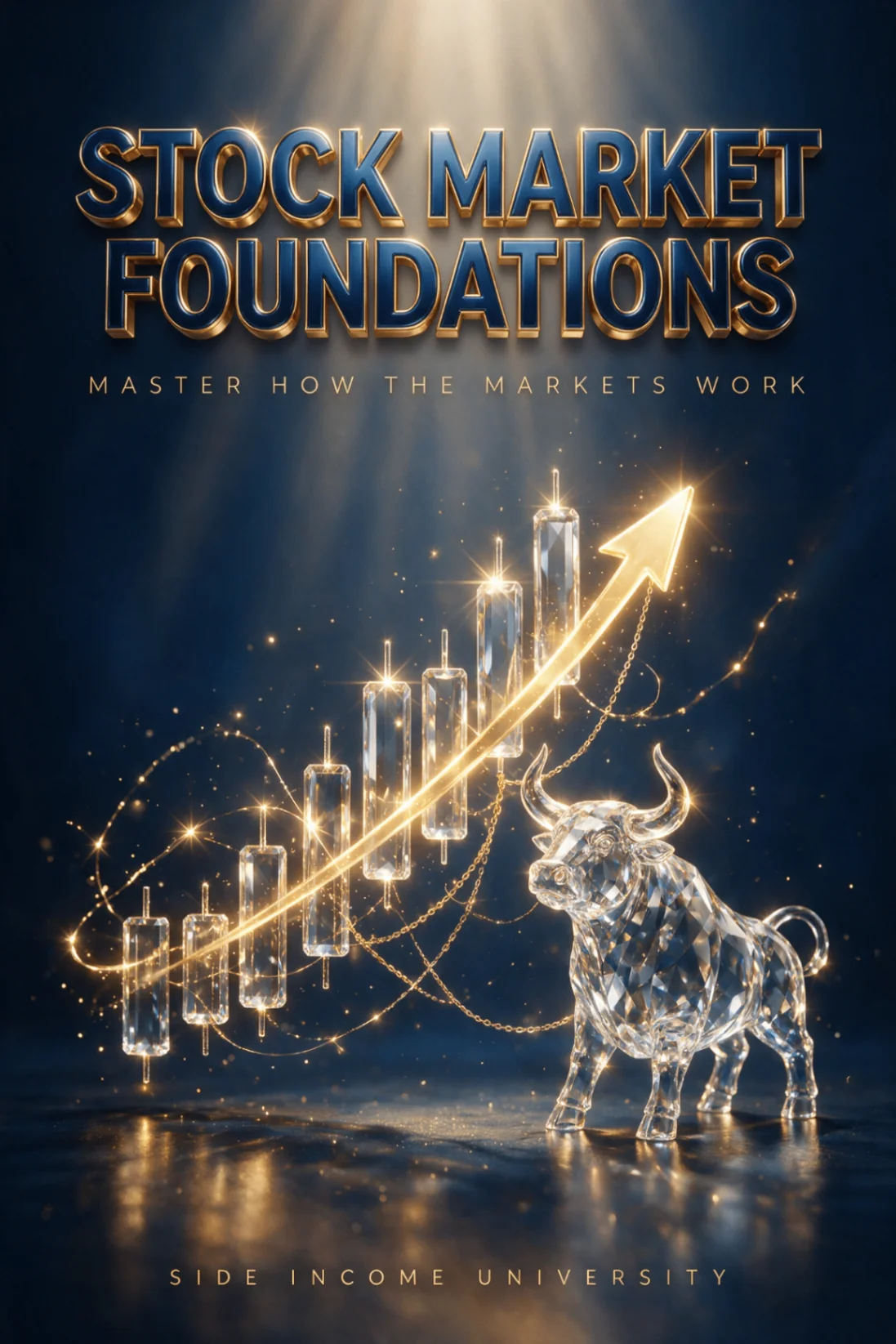 Stock Market Foundations course cover: A complete beginner's education in how markets work.
